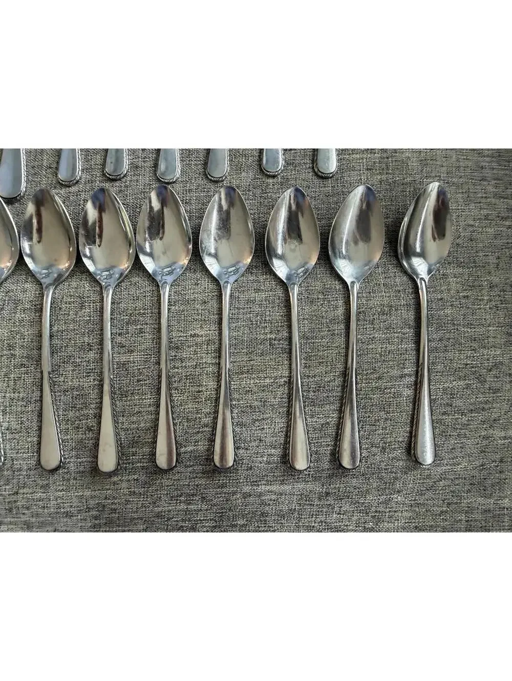National Stainless Concerto Japan Mid Century Modern Lot 27 Forks Spoons Knives